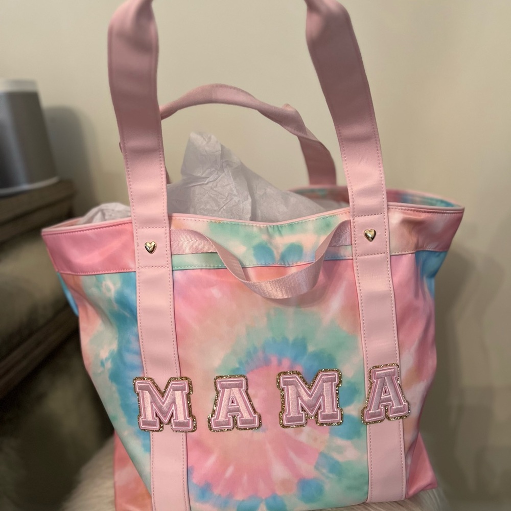 NWOT Stoney clover lane tie dye mama bag